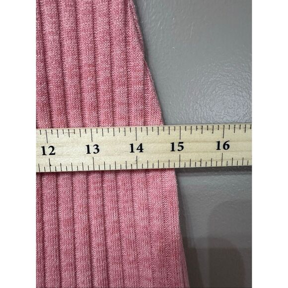 NWT SAYLOR Malavika Knitted Puff Sleeve Scoop Neckline Cardigan Midi Dress M - Picture 12 of 13